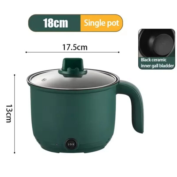 YN Electric Cooking Pot 18cm 1.8l - Image 7