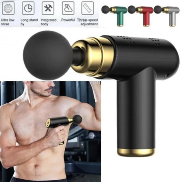 Body massage gun,Electric Vibration Body muscle massager Fascial Gun & Recovery device,fascial,body massage machine,Facial Body Massage Gun - Image 7