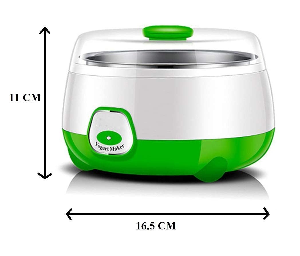 Automatic Yogurt (Doi) Maker Green & Pink ( 1.5 Litre ) - Image 3