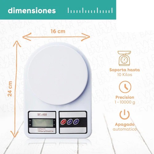 Digital Kitchen Scale ডিজিটাল কিচেন ওয়েট স্কেল - Image 9