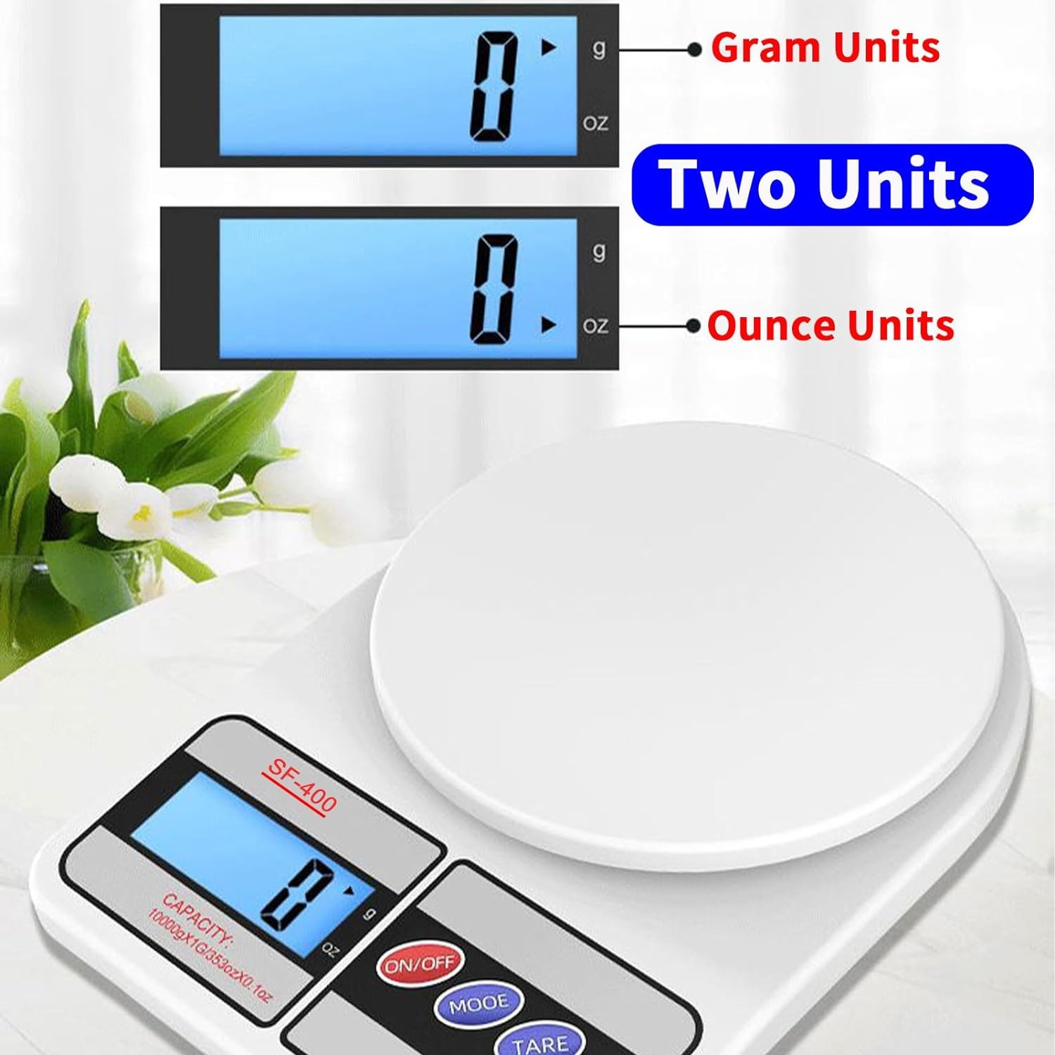 Digital Kitchen Scale ডিজিটাল কিচেন ওয়েট স্কেল - Image 5